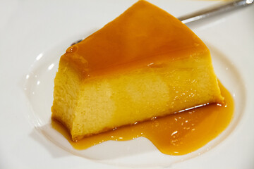 Crema volteada, peruvian dessert