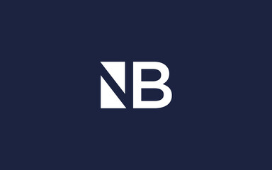 NB logo icon design Vector design template inspiration