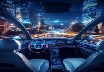 Obraz premium Electric Vehicle Car