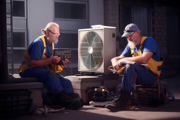 Heat pump workman