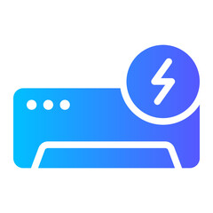 electric gradient icon