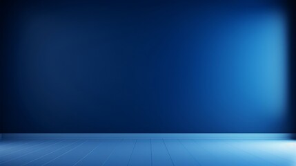 Blue gradient abstract background empty room with space for your text and picture : Generative AI