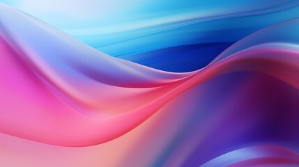 Blurred colored abstract background. Smooth transitions of iridescent colors. Colorful gradient. Rainbow backdrop. : Generative AI