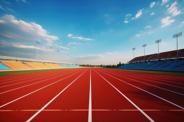Professional Running Track, Perfect for Training Sessions