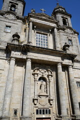 Church of San Francisco, in the old town of Santiago de Compostela Santiago de Compostela, Galicia, Spain 10092023