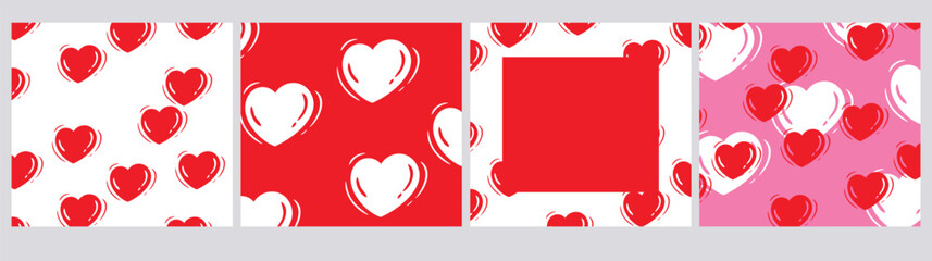 Romantic Heart Card Design for Valentine&rsquo;s Day
Love Greeting Card with Soft Hearts and Warm Colors
February 14 Romantic Celebration Card Background