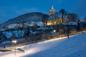 church of st nicholas in winter