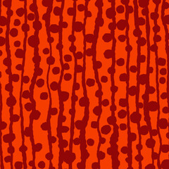 seamless pattern with giraffe red blood