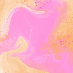 abstract pink orange watercolor background
