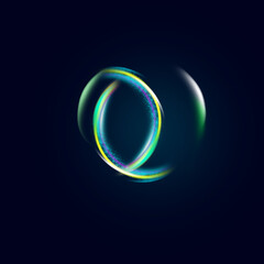 abstract background with glowing lights