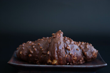 Traditional French Pastry, Chocolate Croissant