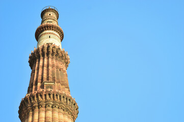 Qutub minar tower in delhi