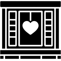 black and white hearts