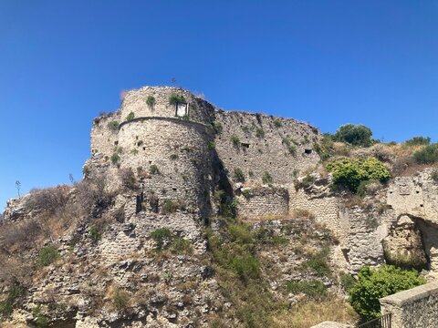 The remains of the Norman castle in Gerace (italy) date from the 11th century. 
