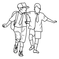 sketch of student illustration 