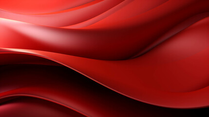 The red pattern with shiny curves mixed with black looks dark and magical.