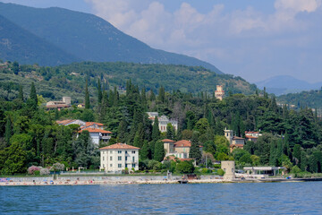 Fototapeta premium Whether sea, lake or river, water is one of the most beautiful elements of nature. Glistening in the sun, it makes every holiday even more beautiful.