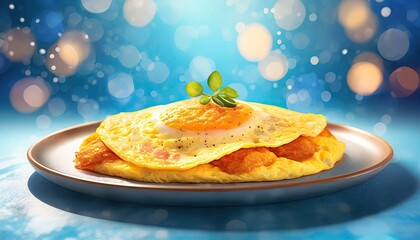 Omelette product shooting
