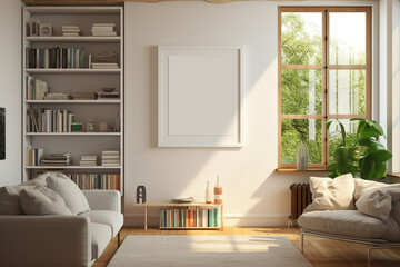 Tranquil Spaces: Pastel-Colored Environment and Light Frame