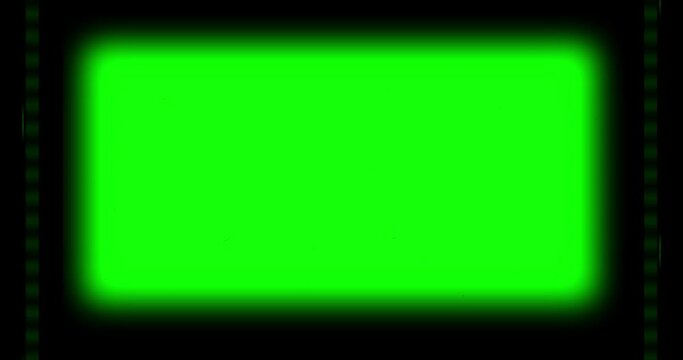 The flim green screen animation.