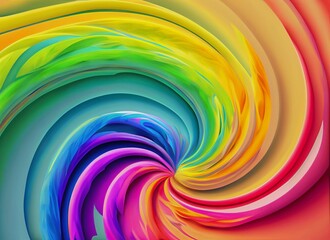 Obraz premium abstract rainbow background