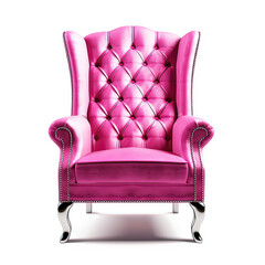 Accent chair pink