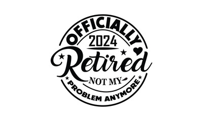 Officially Retired 2024 Vector and Clip Art 