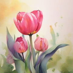 Obraz na płótnie Canvas tulips
