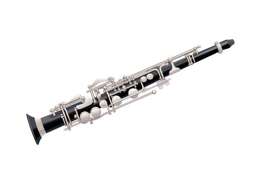 Oboe icon on white background