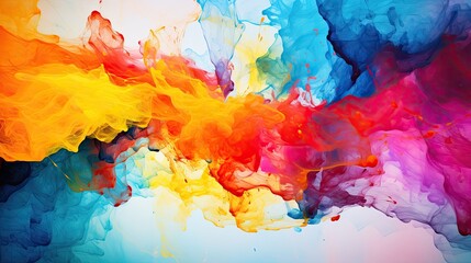 abstract watercolor background with watercolor