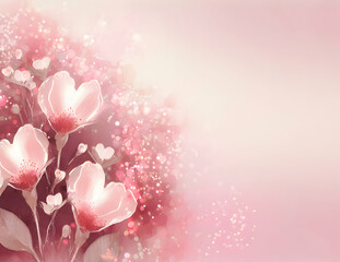 Fototapeta premium flower background
