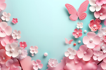 Fototapeta premium flower abstract background 