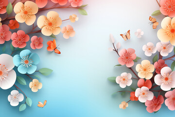 flower abstract background 