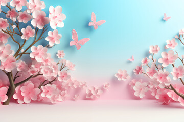 flower abstract background 