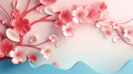 flower abstract background 