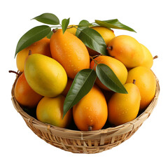 basket of mangoes