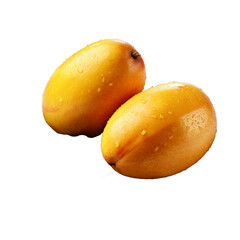 two apricots