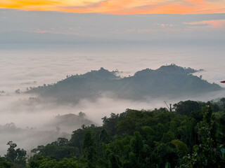 Sunrise at Sajek Valley, Rangamati