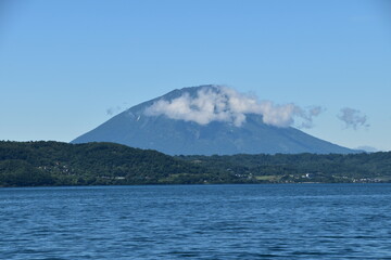 The view of countryside in Hokkaido, Japan