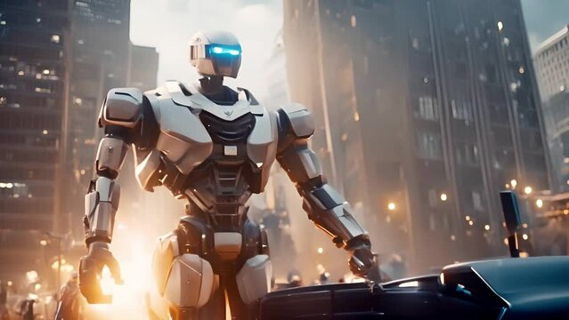 Future Robot War Concept Video