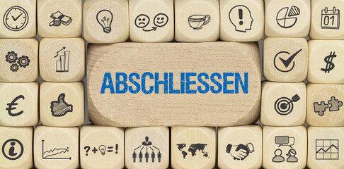 abschliessen