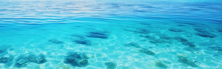 Fototapeta premium Abstract background. Tropical sea. Summer, vacation and travel.