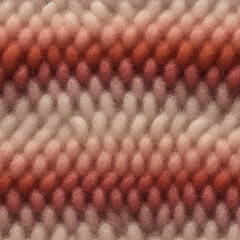 Seamless knitted wool texture background , ai generative