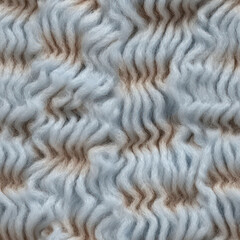 Seamless knitted wool texture background , ai generative