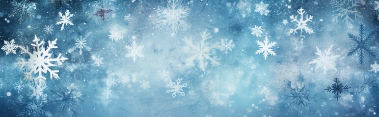 Fototapeta na wymiar Abstract winter background. Snowflakes. Seasons.