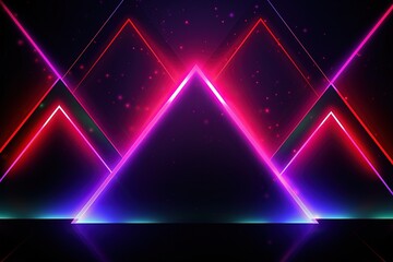 Party Pulse Abstract Neon Waves Fantastic Fusion Neon Lightscape,Neon Dance Floor Background