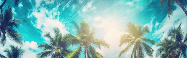 Obraz premium Abstract background. Vacation in the tropics. Travel and recreation.