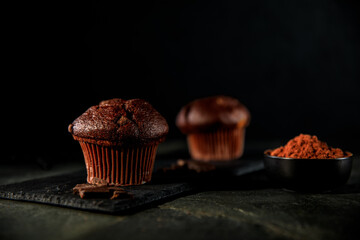Hommade Muffin Moody Food Fotografie