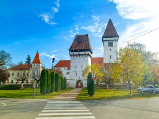 Agnita town in Sibiu county, Transylvania, Romania