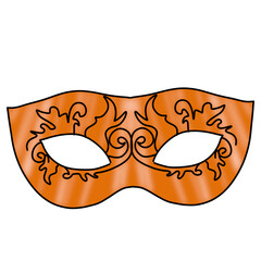 illustration of a mask